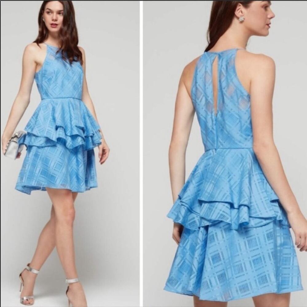 New Badgley Mischka Tiered Dress